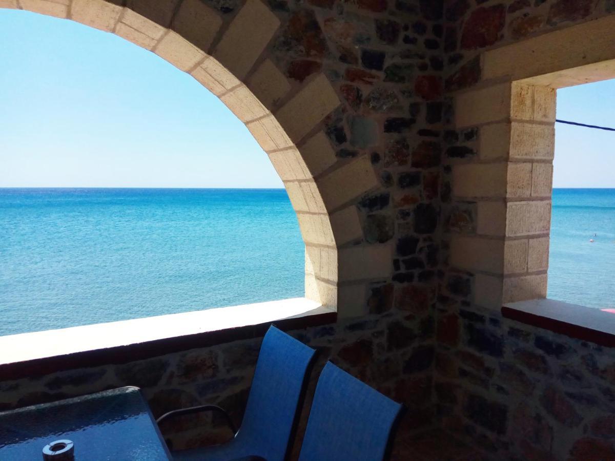 Zea Waves Apartments Kastri  Bagian luar foto