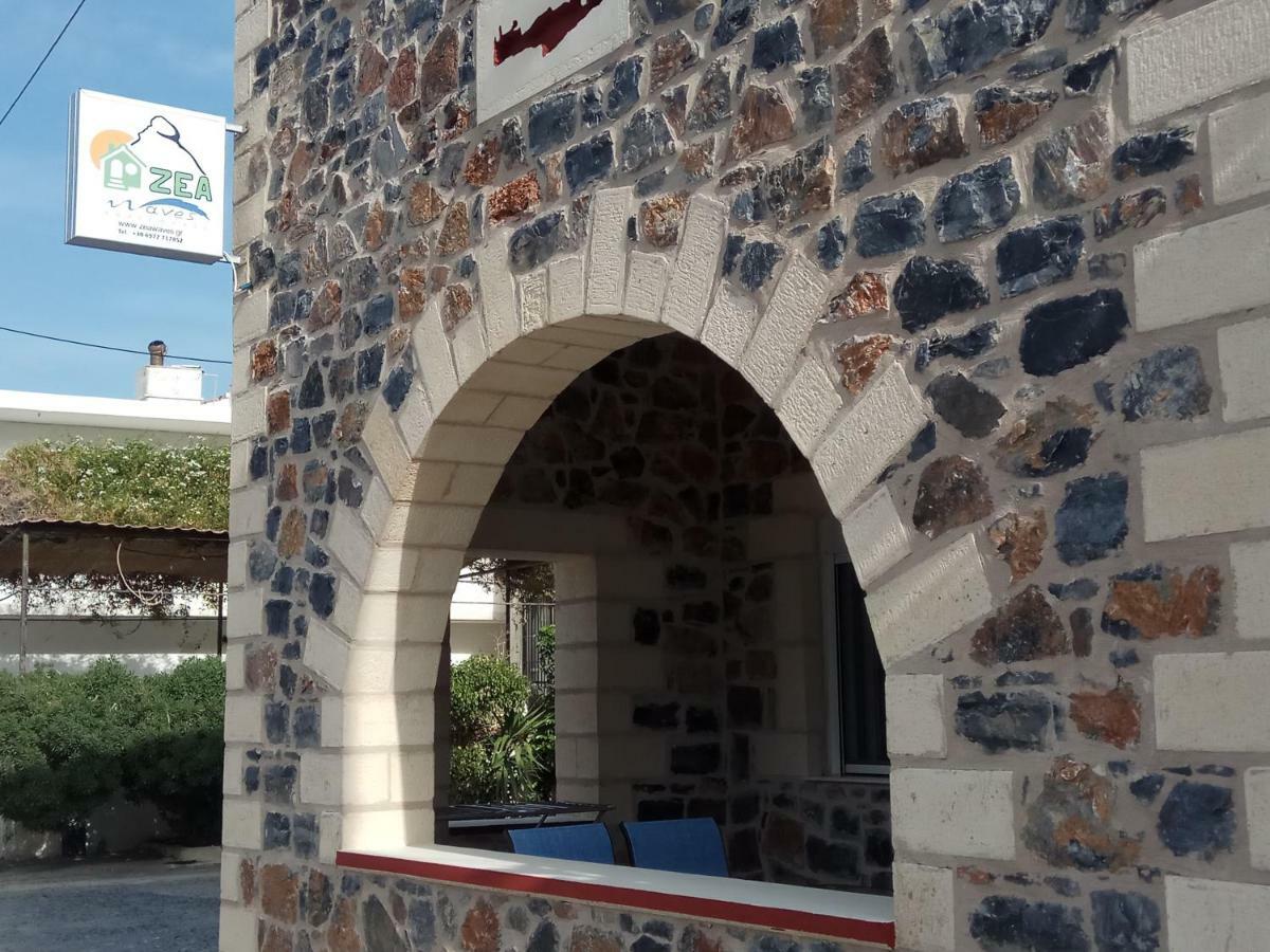 Zea Waves Apartments Kastri  Bagian luar foto